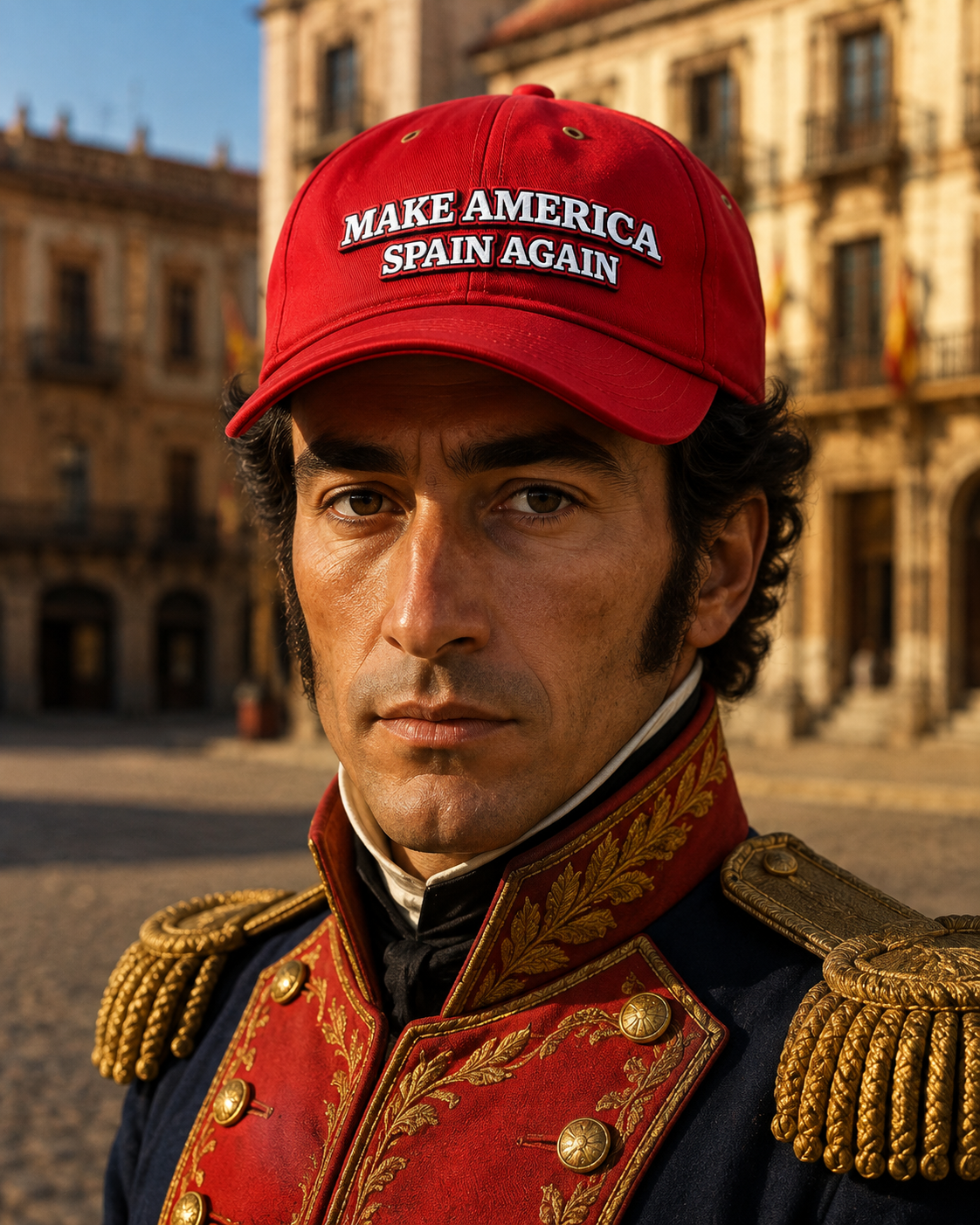 Gorra MASA Roja lateral