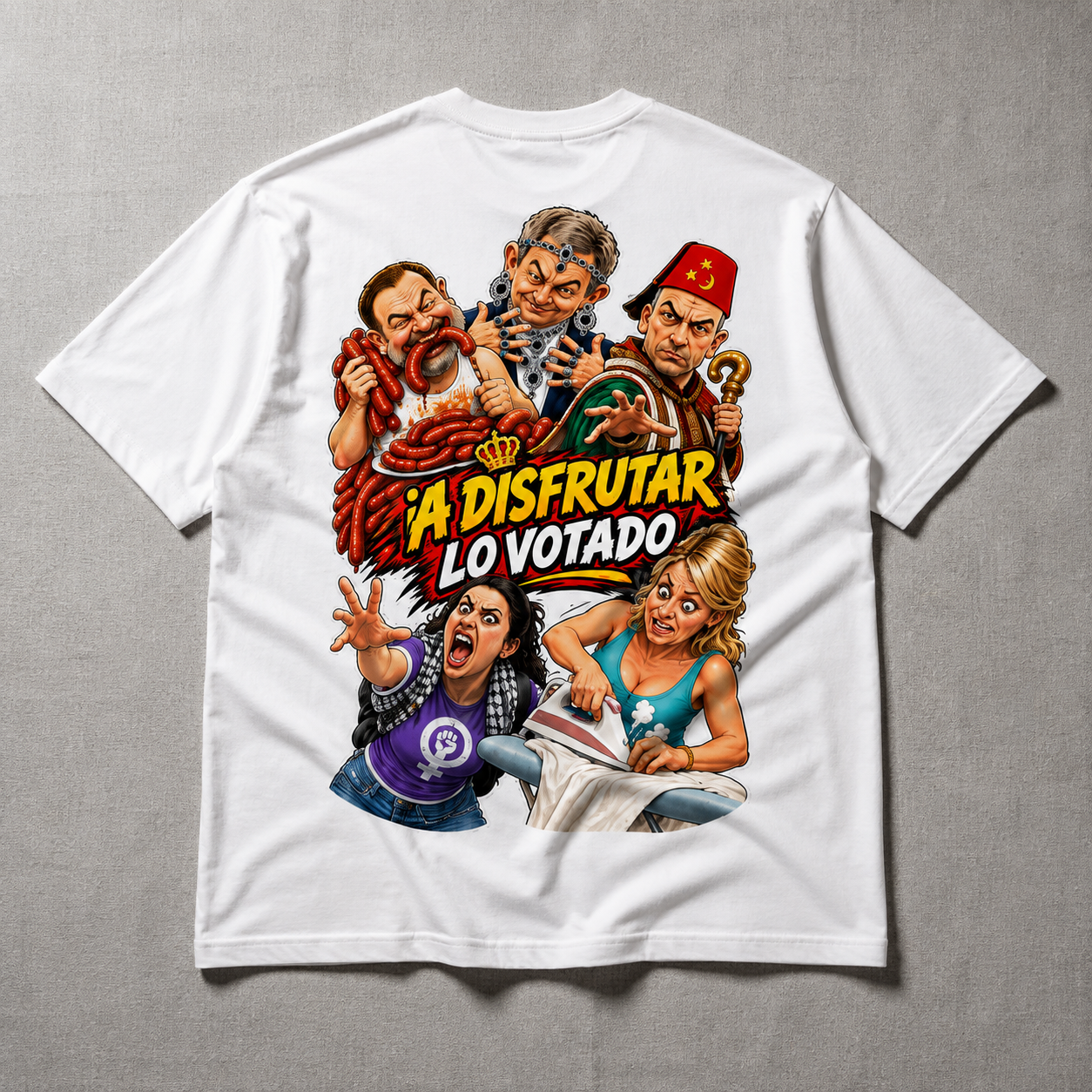 A Disfrutar lo Votado trasera