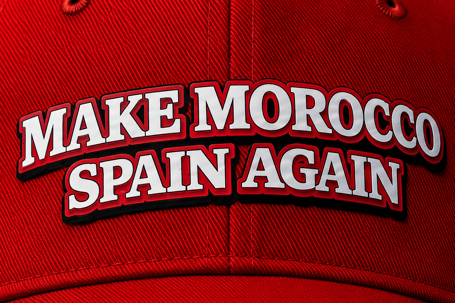 Gorra MMSA Roja trasera