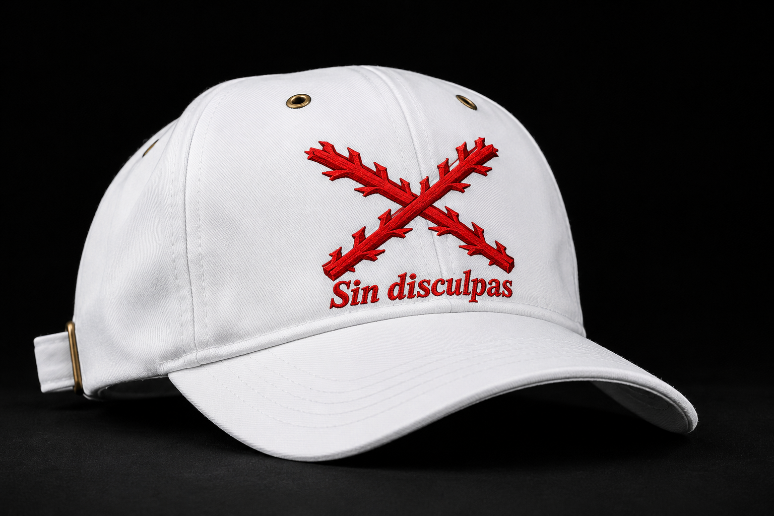Gorra Sin Disculpas Blanca