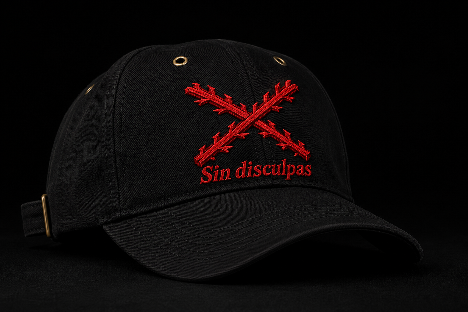 Gorra Sin Disculpas Negra